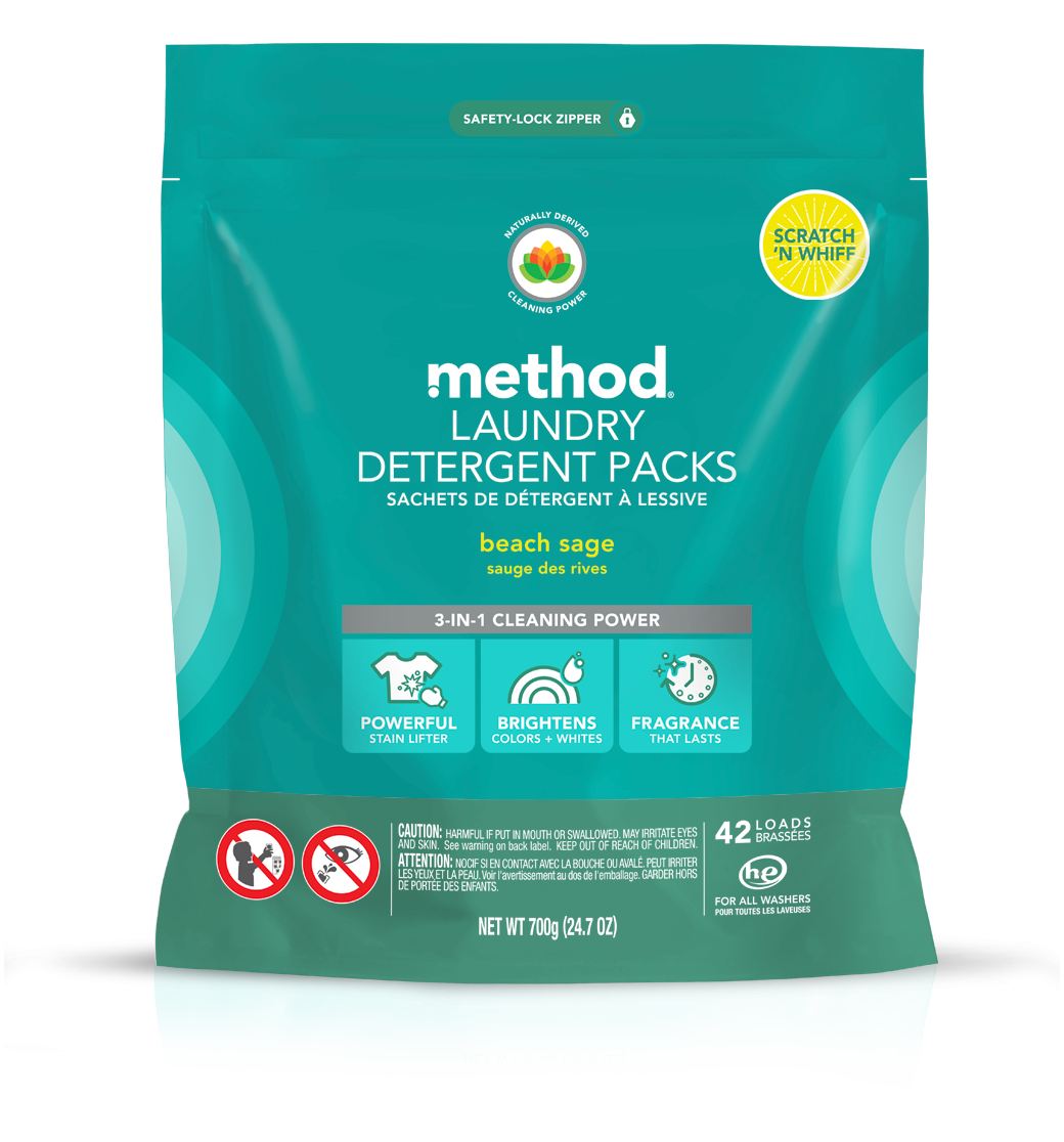 laundry detergent packs – 42 loads