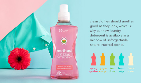 method laundry detergent